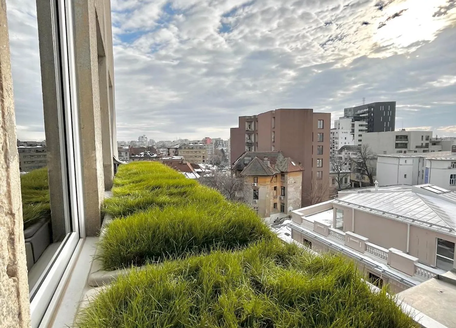 Terrace View Downtown Studio Bucharest