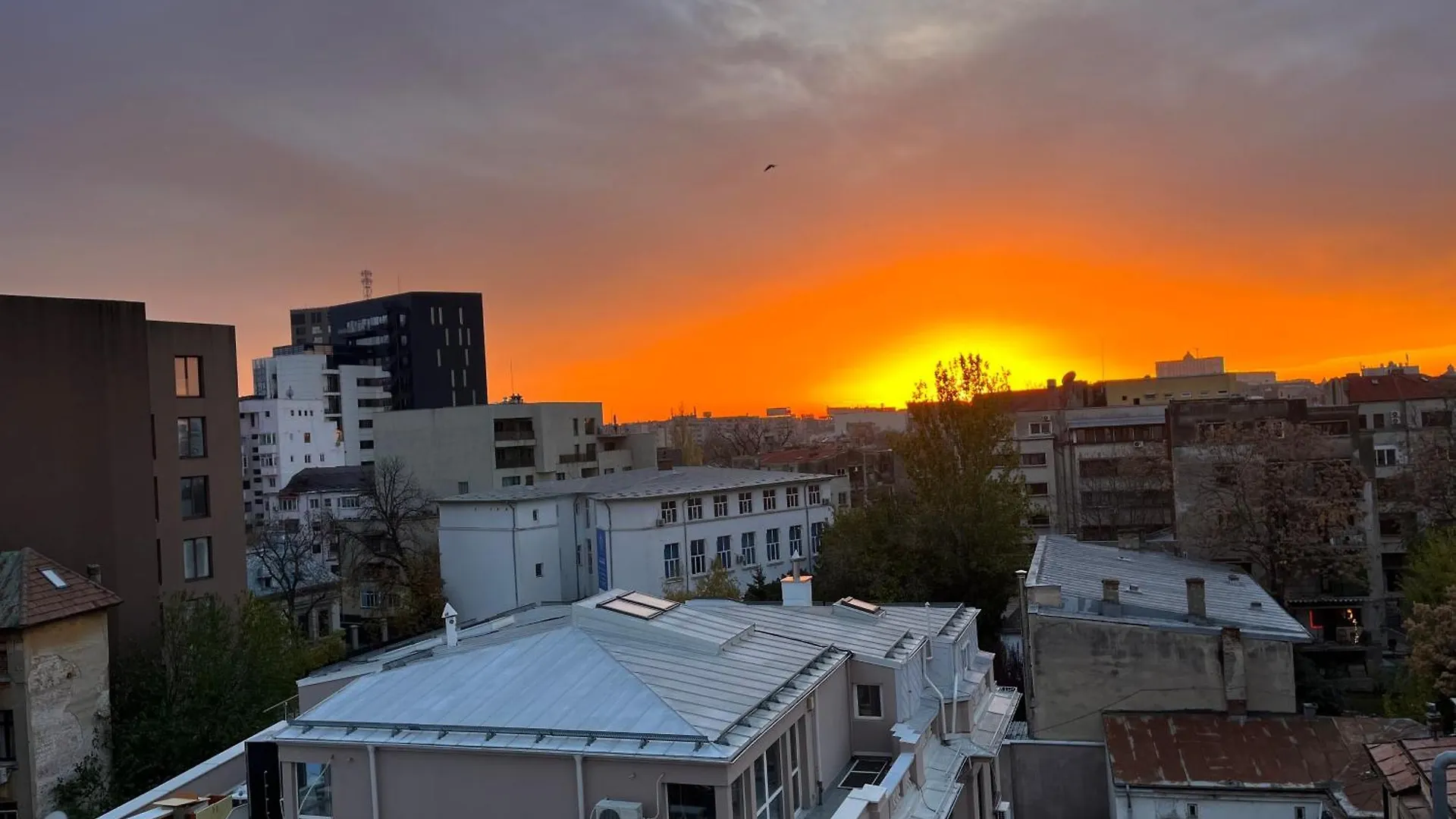 Apartment Terrace View Downtown Studio Bucharest Romania