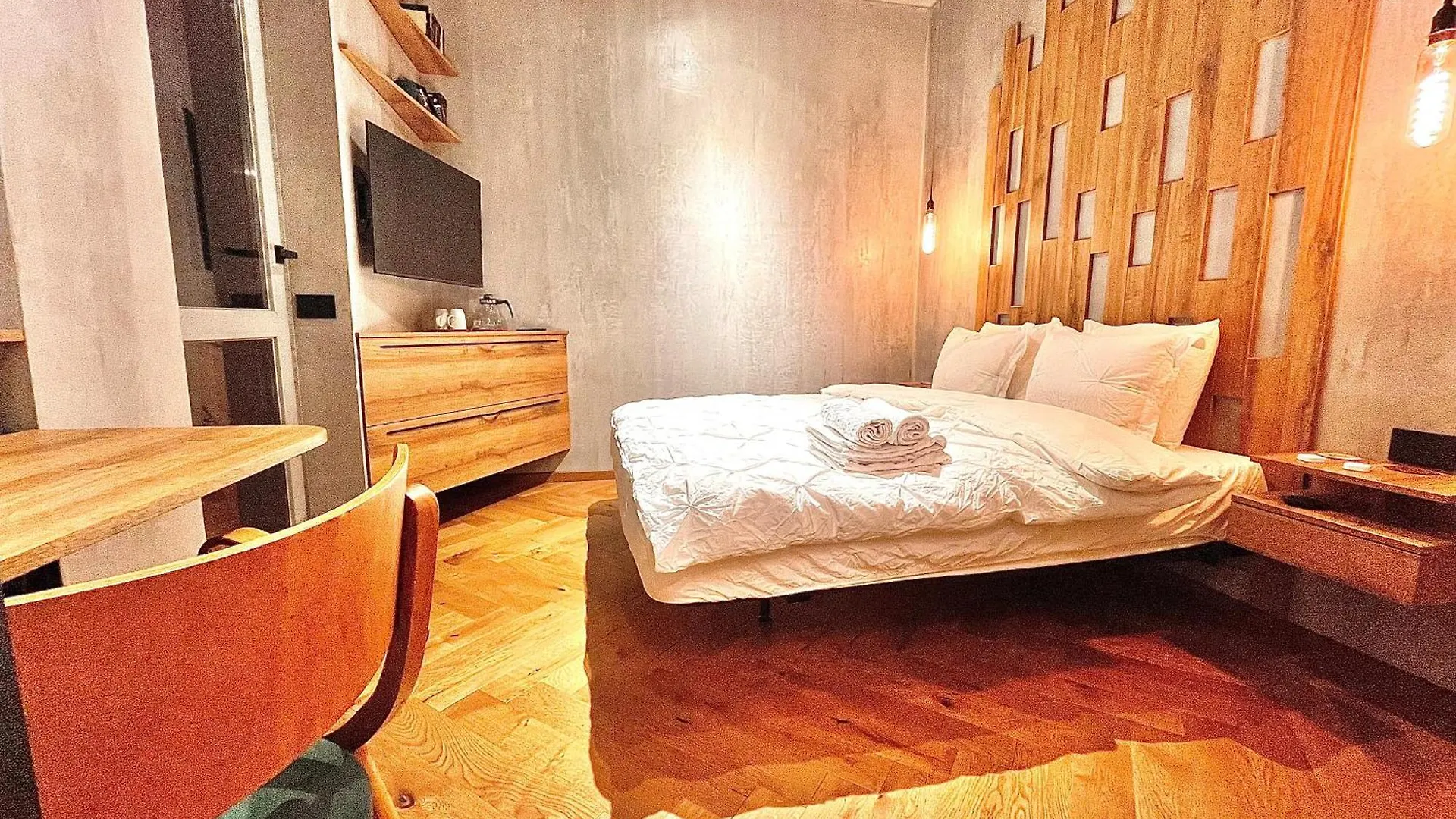 Apartment Terrace View Downtown Studio Bucharest
